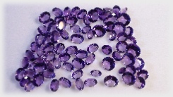 Beautiful Purple Amethyst Gemstone Lot of 200 carets; mixed shapes